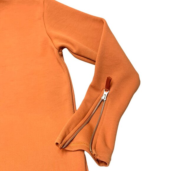 Won Hundred Eliza Cumin Zip Vented Sleeves Pull‎ over Sweatshirt - Picture 5 of 10